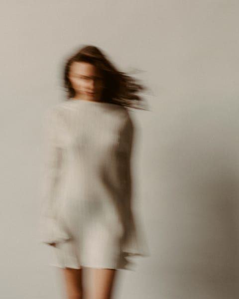 Stone slip dress in silk